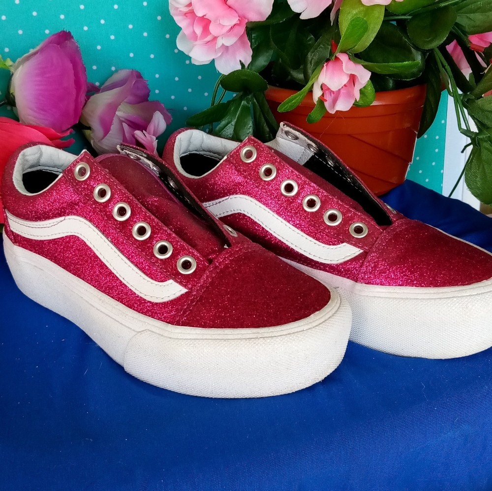 GLITTER VANS SOLD OUT